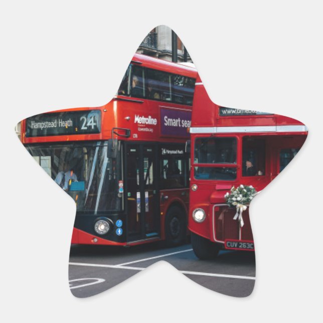 Adesito Estrela Barramento Red Double Decker (Frente)