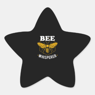 Adesito Estrela Bee Whisperer   Presente Engraçado Para Os Apicul