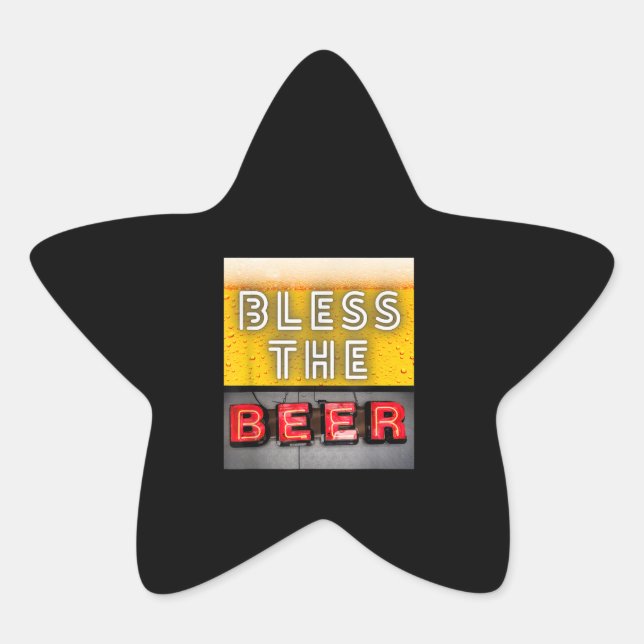 Adesito Estrela Beer Lover | Abençoa A Cerveja (Frente)