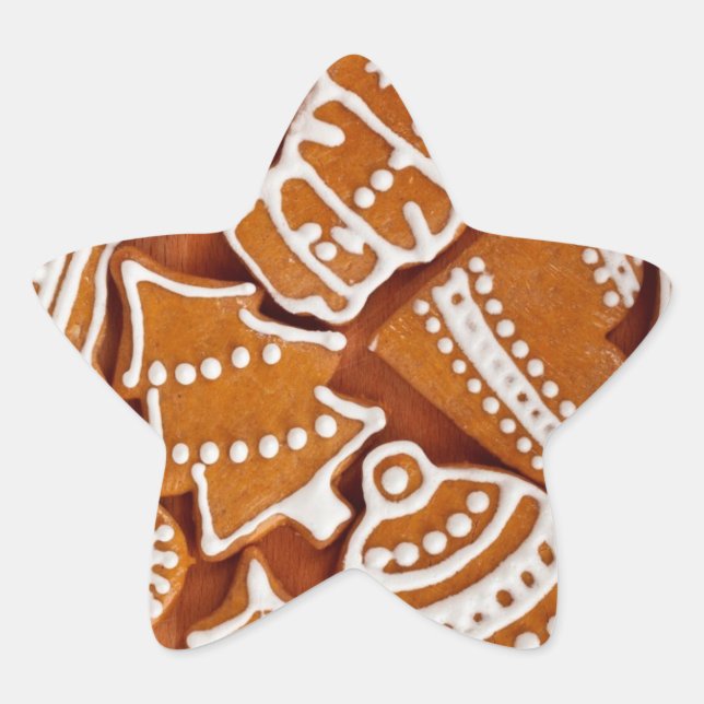 Adesito Estrela Biscoitos de pão de Natal (Frente)