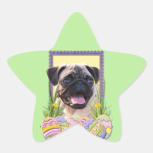 Adesito Estrela Biscoitos do ovo da páscoa - Pug