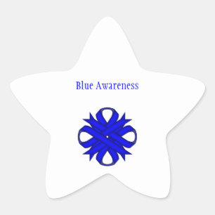 Adesito Estrela Blue Clover Ribbon por Kenneth Yoncich