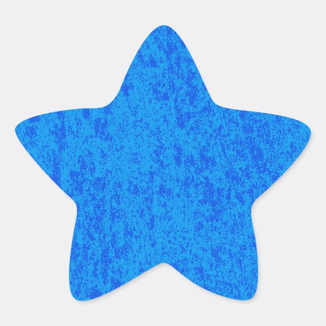 Adesito Estrela Blue Marble Star Sticker (Frente)