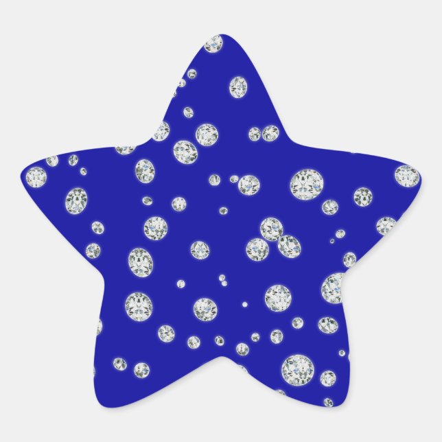Adesito Estrela Blue Star Sticker (Frente)