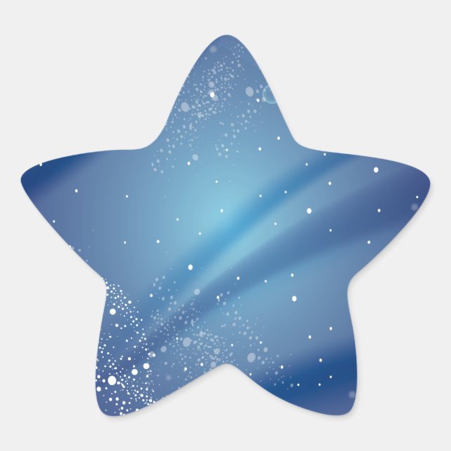 Adesito Estrela Blue Starry Night Modelo (Frente)