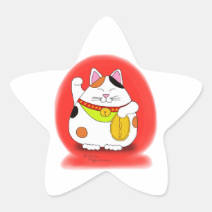 Adesito Estrela Boa sorte Maneki Neko