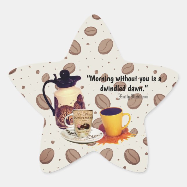Adesito Estrela Boas Manhãs Vinheta de Café (Frente)