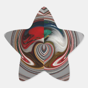 Adesito Estrela Bonitas Cores de Festas de Natal