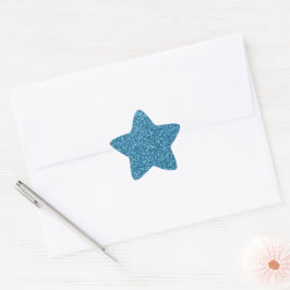 Adesito Estrela Boston Blue Glitter