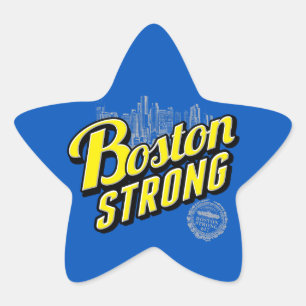 Adesito Estrela Boston City Strong Lembra de Azul
