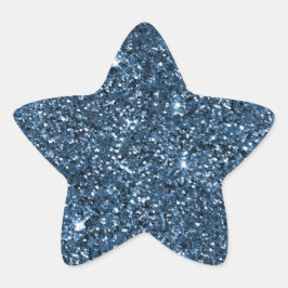 Adesito Estrela Brilhante Azul