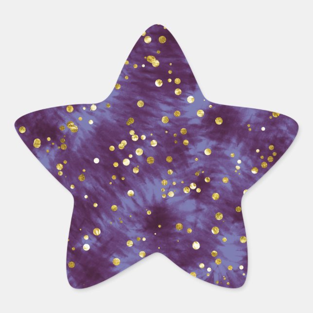 Adesito Estrela Brilho tie-dye (Frente)