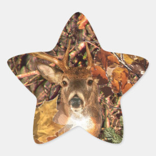 Adesito Estrela Buck em Hunter Camo White Tail Deer