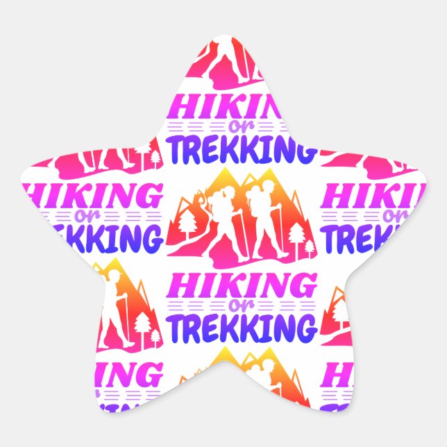 Adesito Estrela Caminho ou Trekking (Frente)