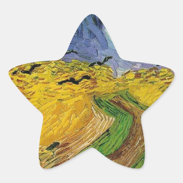 Adesito Estrela Campos de Trigo com Corvos (Frente)