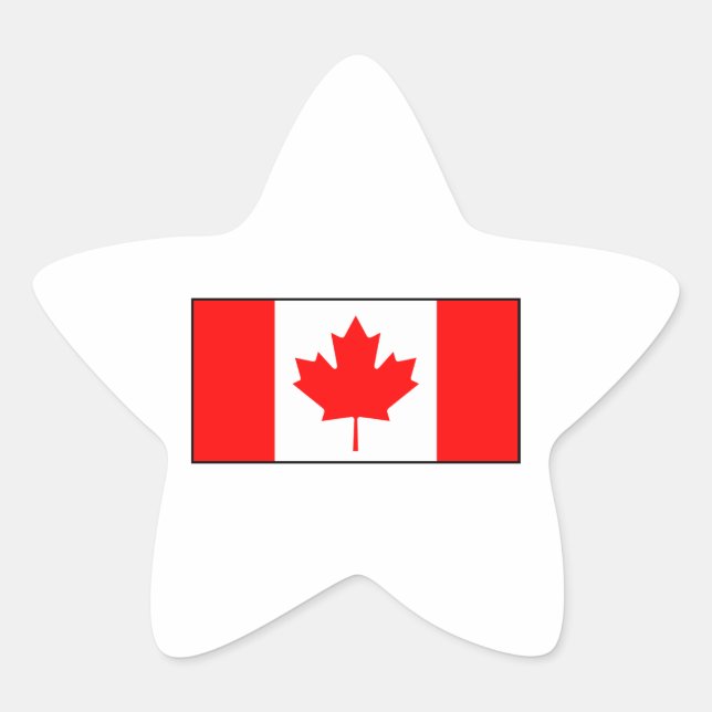 Adesito Estrela Canadá - Bandeira Canadiana (Frente)