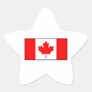 Adesito Estrela Canadá - Bandeira Canadiana