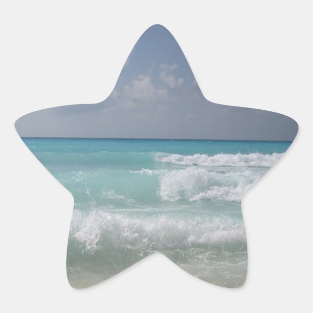 Adesito Estrela Cancelar Waves Sticker (Frente)