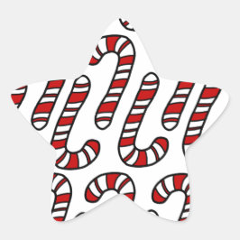 Adesito Estrela Candy Canes