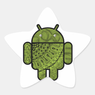 Adesito Estrela Caractere de porta Pancho para robô Android™