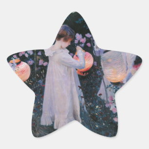 Adesito Estrela Carnação Lily Lily Rosa John Singer Sarger Art