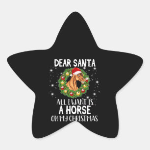 Adesito Estrela Caros Papais noeis, Tudo O Que Quero É Um Cavalo N