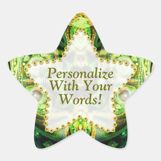 Adesito Estrela Cartucho verde da Nature Fracals (Frente)