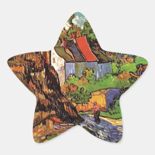 Adesito Estrela Casas em Auvers, Vincent van Gogh. Vila