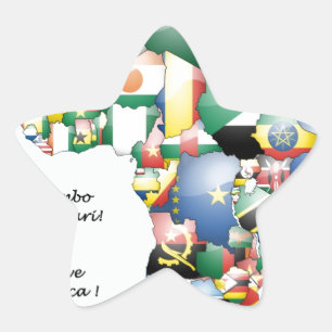 Adesito Estrela Celebração de África em Flags Design