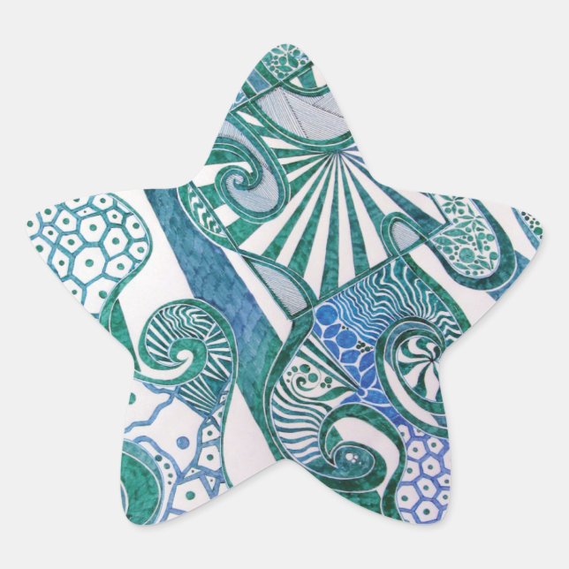 Adesito Estrela Células Walls Star Stickers (Frente)