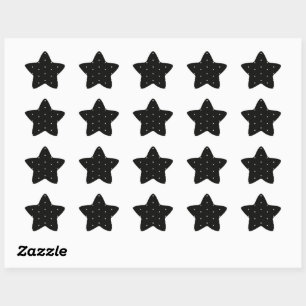 Adesito Estrela Céu Noturno, estrelas brancas à meia-noite,