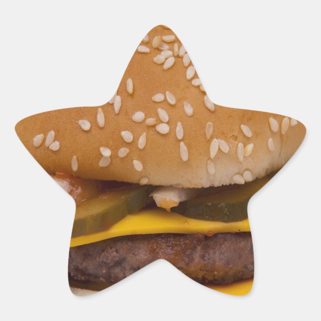 Adesito Estrela Cheeseburger Em Arma De Semente De Sésamo (Frente)