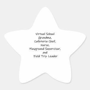 Adesito Estrela Chef de Café da Vovó da Escola Virtual
