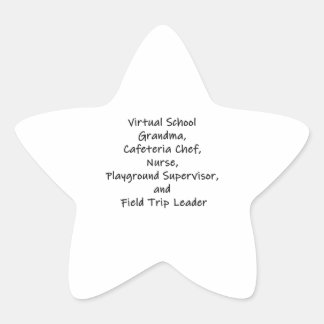 Adesito Estrela Chef de Café da Vovó da Escola Virtual