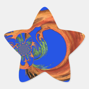 Adesito Estrela Chic Round Hakuna Matata Marinho Blue coleção