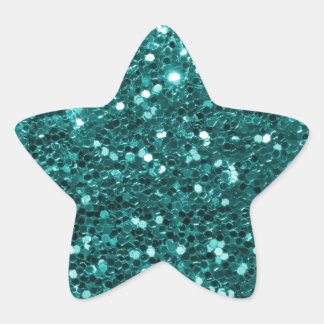 Adesito Estrela Chic Teal Faux Glitter