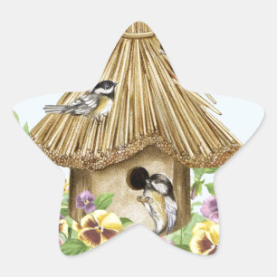 Adesito Estrela Chickadees Birdhouse