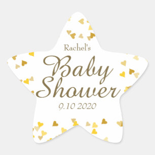 Adesito Estrela Chuva de Amor Coração de Ouro Baby Shower / Sprink