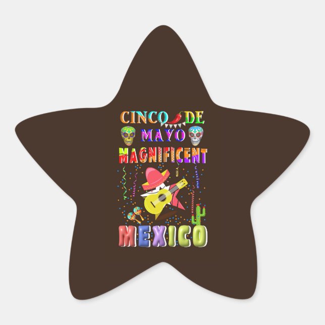 Adesito Estrela Cinco de Mayo magnífico México (Frente)