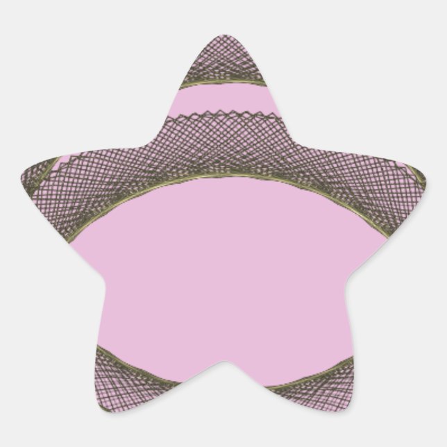 Adesito Estrela círculos sobrepostos em abstrato de fundo roxo (Frente)