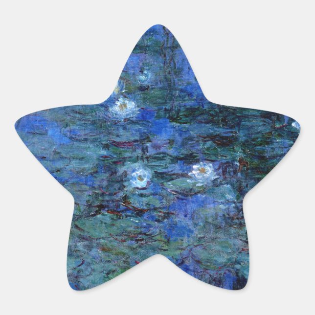 Adesito Estrela Claude Monet Blue Water Lily (Frente)