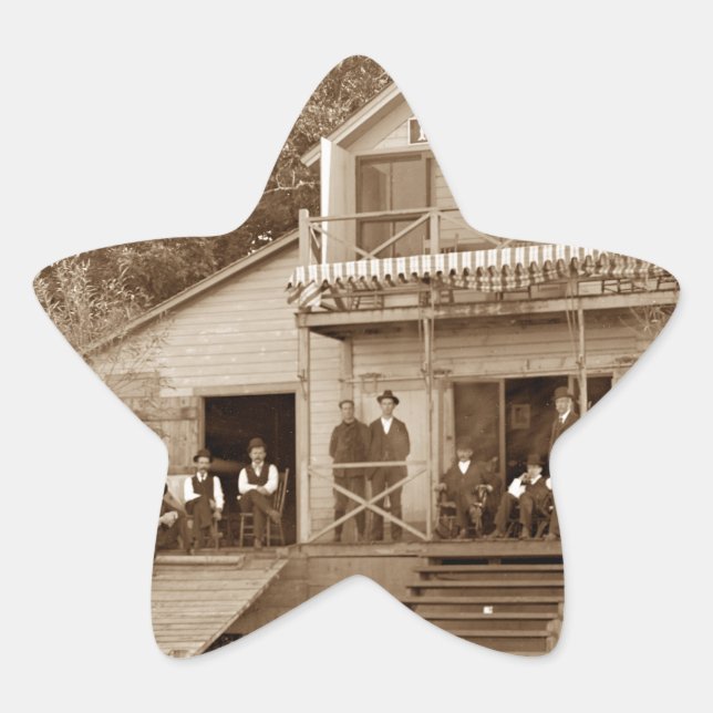 Adesito Estrela Clube Fox River Club, de 1880, Pesca Elgin (Frente)