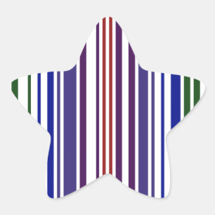 Adesito Estrela Código de Barras do Arco-Íris Duplo