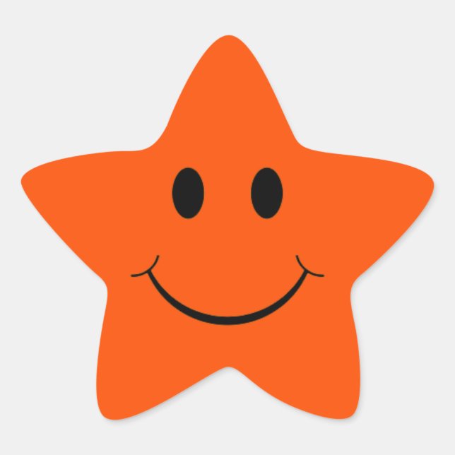 Adesito Estrela Coletor de Face Laranja (Frente)