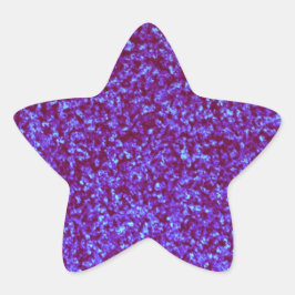Adesito Estrela Combinação de brilho azul-lacrimogêneo