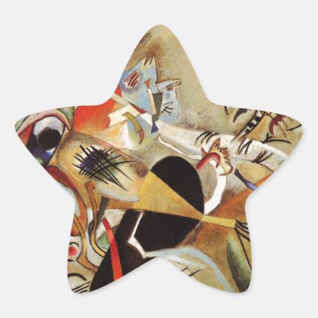 Adesito Estrela Composição Abstrato de Kandinsky (Frente)