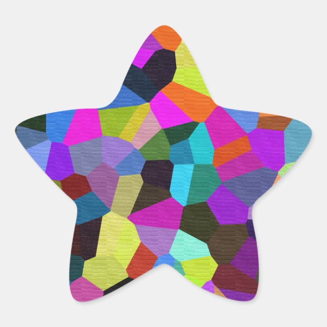 Adesito Estrela Confetti em Pedras de Joias (Frente)