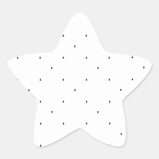 Adesito Estrela Conjunto de Pastas com Padrão de Triângulo Minimal (Frente)