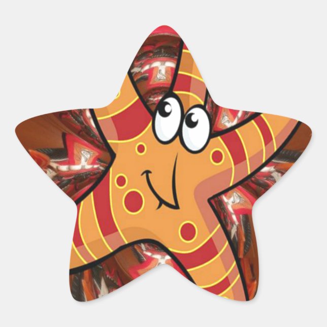 Adesito Estrela Cor na execução (Frente)