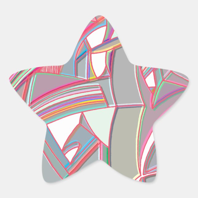 Adesito Estrela Cor Personalizada (Frente)